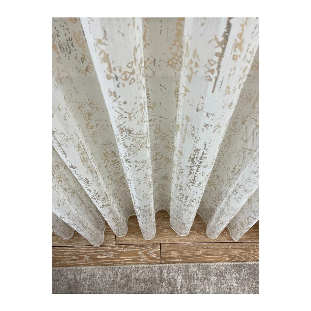 Modern Leafy 1/2.5 Battery - Занавес из тюля сусального золота