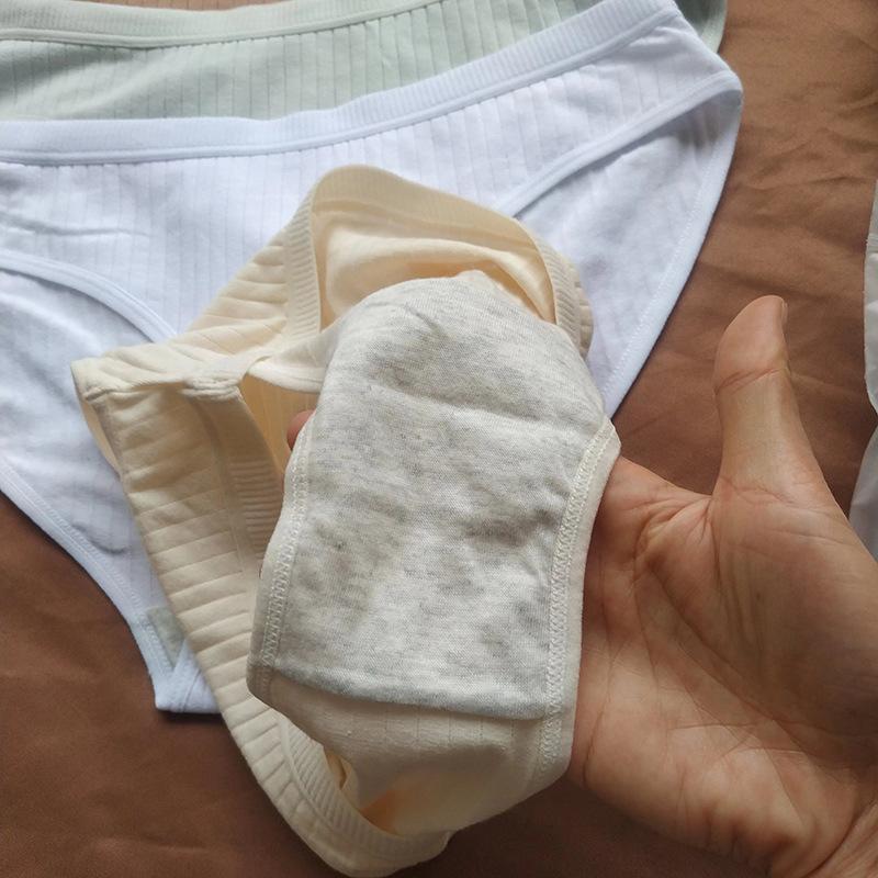 Мягкие и дышащие высококачественные удобные женские трусики-треугольники со средней посадкой из чистого хлопка женские трусики большого размера одинарные трусики сексуальные трусы