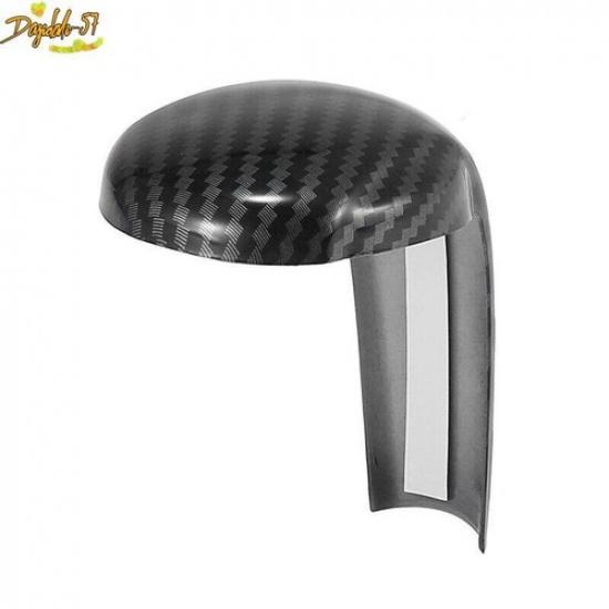 Carbon Fiber For Mazda 2 CX-3 CX-5 2016- Look Car Gear Shift Knob Trim Cover