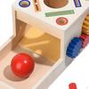 Wooden Color Shape Sorting Toy Matching Blocks Sensory Fine Motor Skills Early Education for