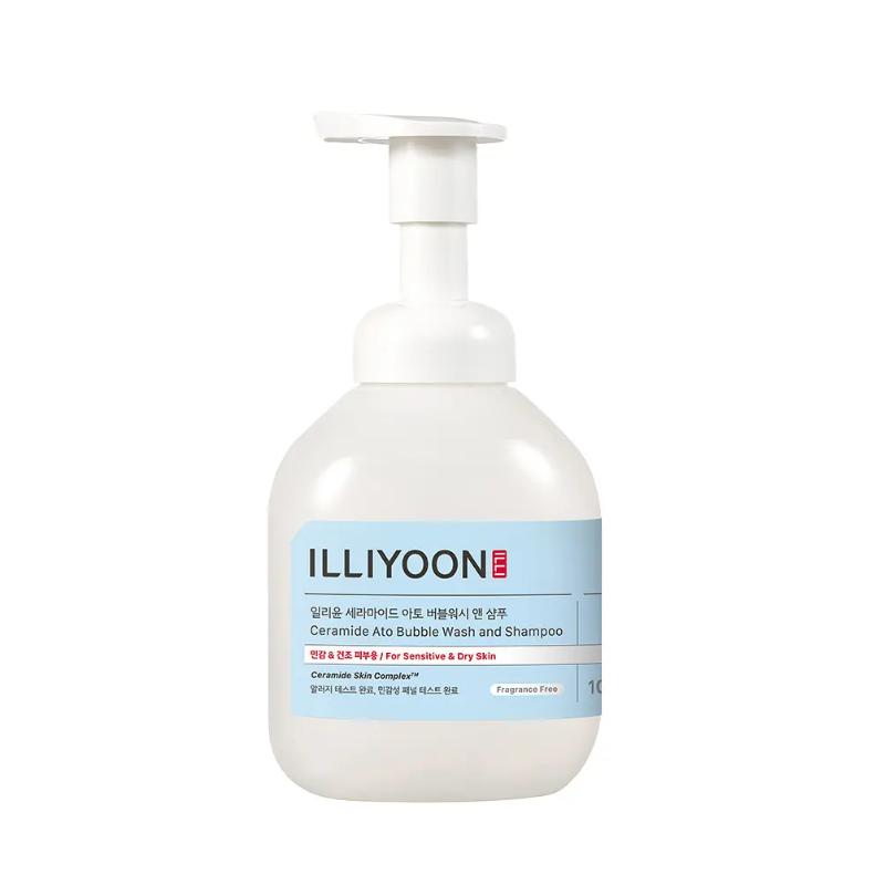 ILLIYOON Ceramide Ato Bubble Wash Gentle Hydrating Body Cleanser 400ml