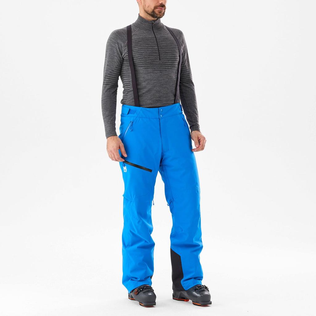 Ski Pants Telluride Pants MIV9222 Icon Blue L [Millet] Men's (NEW LOGO)