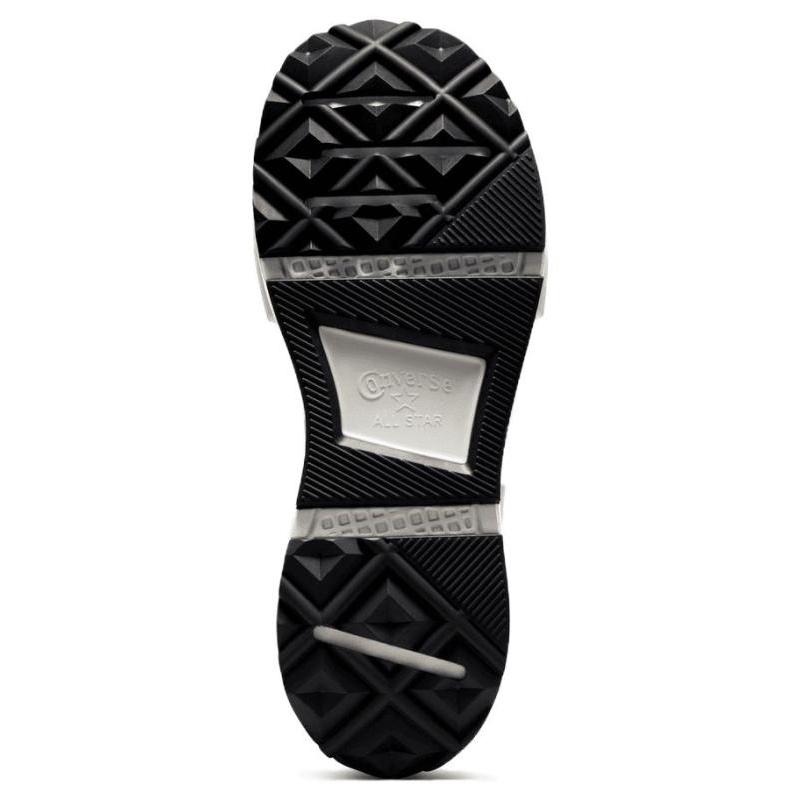 Converse Run Star Legacy Круглый носок шнуровка Амортизирующие высокие эспадрильи Унисекс Серый