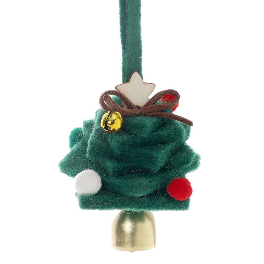 Creative Christmas Bell Pendant Crisp Sound Christmas Jingle Bells Xmas New Year Decorative