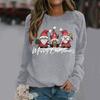 Women's Hoodies Fashion Merry Christmas Print Pullovers Long-sleeved Hooded Sweatshirt Lady Casual Oversized Loose Hoodies