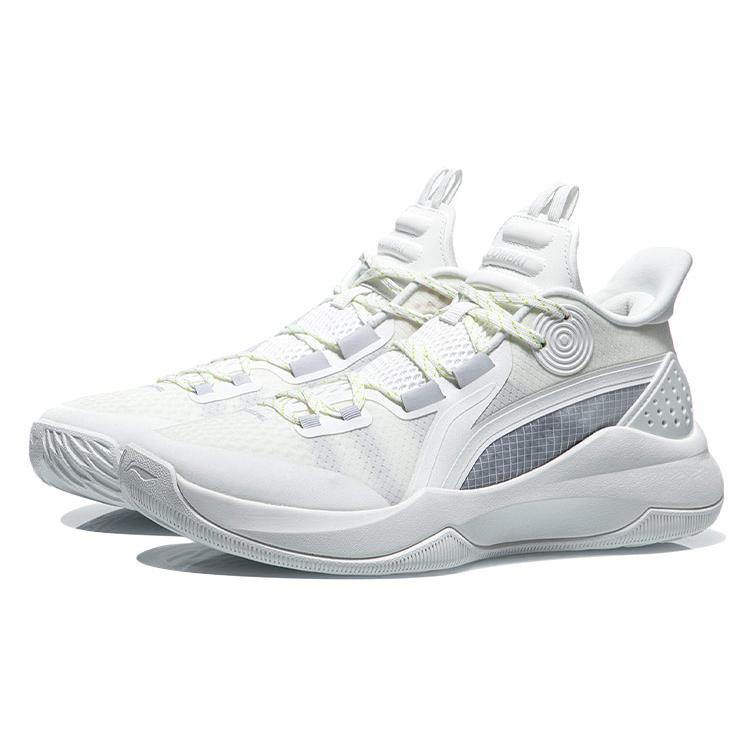 Баскетбольные кроссовки Li Ning Combat Low Мужские Низкие Белый/Серый ABPR027-2