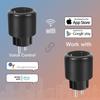Corui 16a Wi-Fi Eu Tuya Smart Plug Беспроводной пульт дистанционного управления Голосовое управление Монитор мощности Разъем таймера Smart Life Приложение для Google Home Alexa