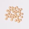 100pcs Color Retention 14K Gold Sunflower Spacer, Hot Wheel Bead Spacer Diy Handmade Beaded Loose Bead Bracelet Accessories