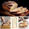 Набор досок для нарезки хлеба с регулируемой направляющей, деревянная разделочная доска и нож из нержавеющей стали с зубчатым лезвием для багета, буханки и сэндвича, набор «все в одном» для