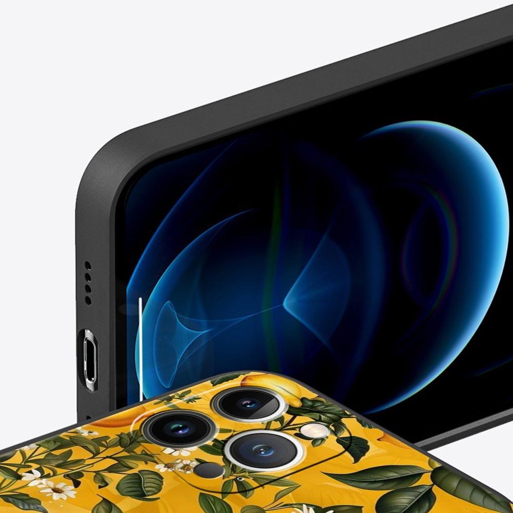 Абстрактные Растения Цветок Чехол для Телефона Cover для iPhone 17 16 15 14 13 12 11 Pro Max 17 Air Plus Ударопрочный Мягкий ТПУ Чехол Fundas Сумка