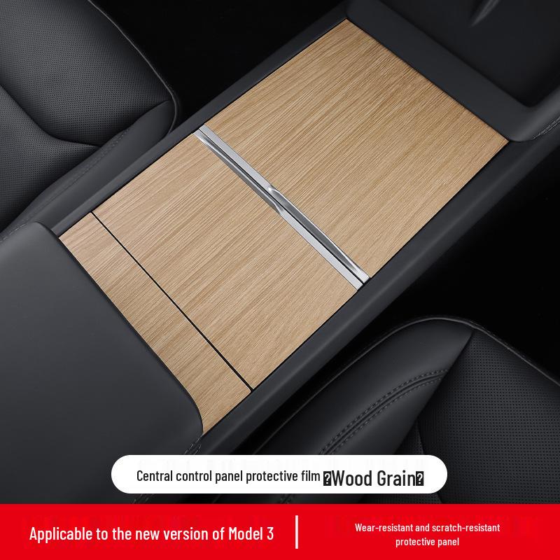 Transparent TPU Protective Film for Tesla Model 3 Console