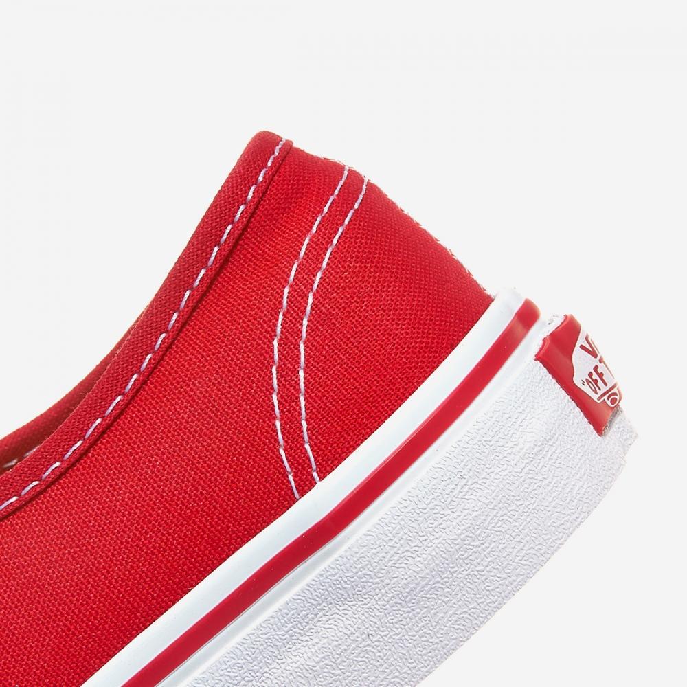 Vans Аутентичный красный настоящий белый Vn000wwx6rt Красный настоящий белый