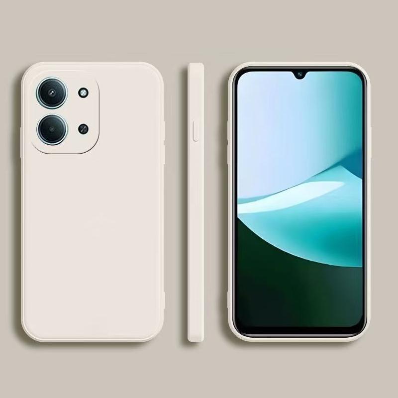 Для Xiaomi Redmi 15C 4G 5G Чехол Квадратный Жидкий Силикон Защитный Задняя Крышка Телефона Чехлы Для Redmi15c