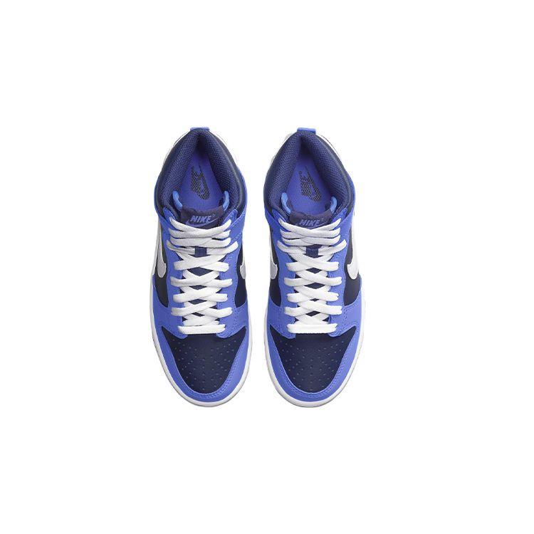 Nike Dunk High GS Обсидиан Детские Кроссовки Синий Средне-синий Белый DB2179-400