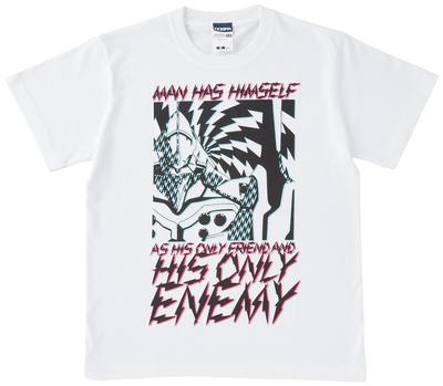 Cospa Evangelion Новая Театральная Версия First Unit ENEMY WHITE Футболка размера S