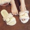 Мода Новые Милые Женские Осенние Зимние Простые Модные Удобные Лоферы Женские Повседневные Элегантные Балетки Универсальные Тапочки Шлепанцы на Мягкой Подошве Женские