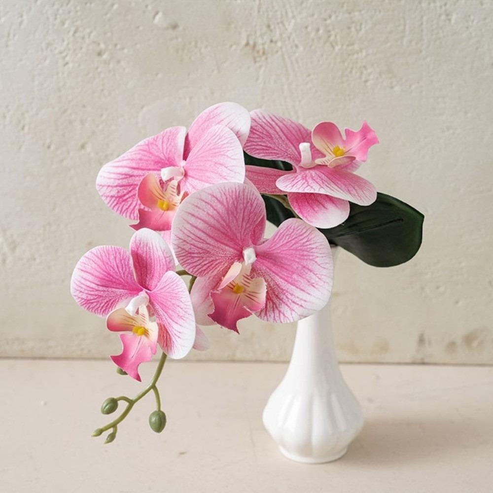 Cloth Simulation Phalaenopsis Vivid Fake Butterfly Orchid Artificial Moth Orchids Bedroom