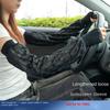 Solid Color Sunscreen Sleeves Loose Ice Silk Gloves New Arm Guard  Women Men