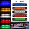 1Pc 12V 6LED Truck Side Light Truck Signal Light Warning Light Truck Accessorise