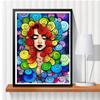 Full 5D DIY Diamond Painting Flower Girl Diamond Embroidery Mosaic Kits Cross Stitch Home Decor Handmade Gifts