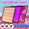 Phytolamp Full Spectrum 1000W 2000W Led Plant Grow Light Hydroponic Growing Lamp Plants Phyto Veg Flower Indoor Ultrathin Panel