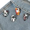 Fashionable And Cute Brooches, Cartoon Character Brooches, Clothing Bag Brooches, Badges