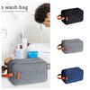 Large Capacity Make Up Bag Oxford Canvas Beauty Wash Pouch Elegant Mens Toiletry Bag  Outdoor