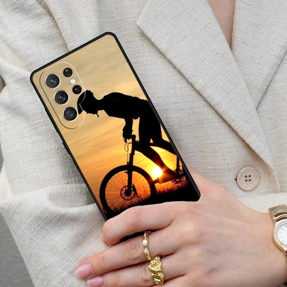 Спортивная Велосипедная Арт Чехол для Телефона Samsung Galaxy S26 Ultra S25 S24 S23 S22 S21 S20 Note10