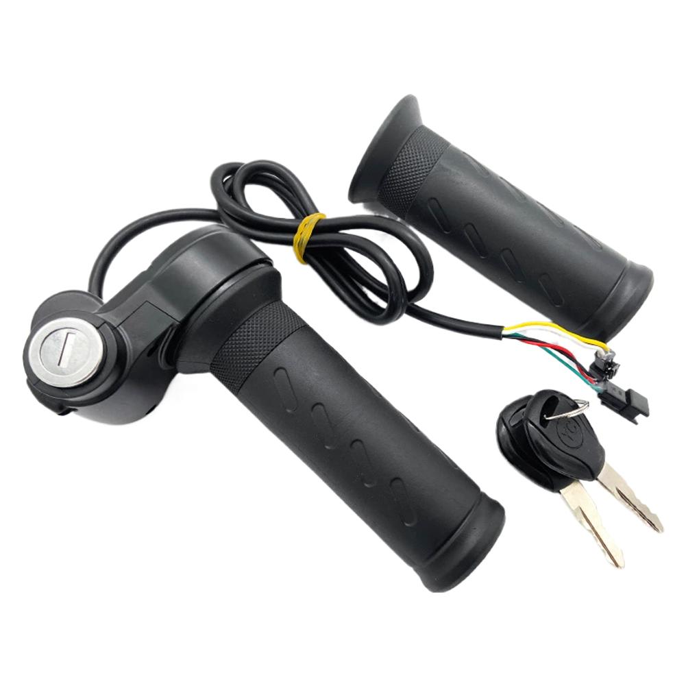 Electric Bike Throttle Grip Full Twist Throttle Grip For Ridstar Q20/Q20Lite/Q20Pro/H20/H26Pro/H20 Pro Easy Installation