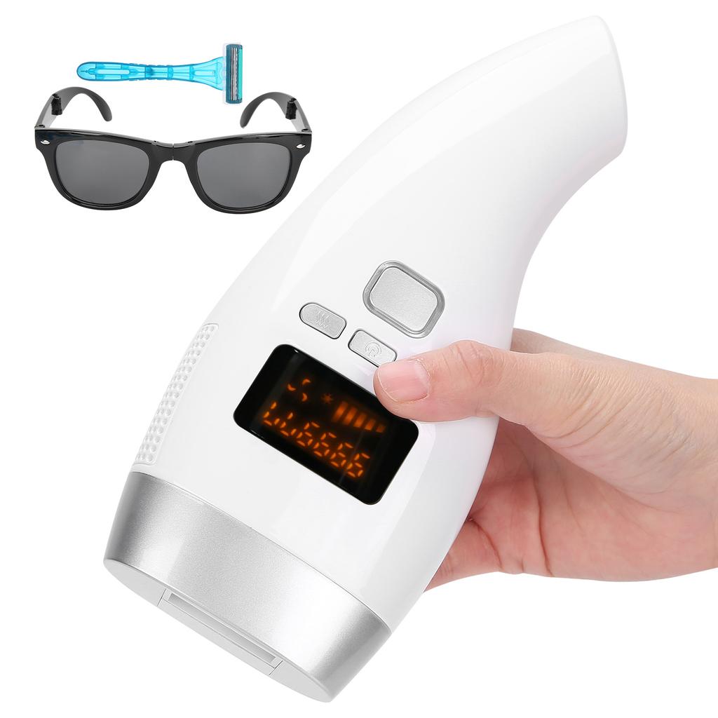 990000 Flashes IPL Ice Sense Hair Removal Machine Body Electric Epilator Silver
