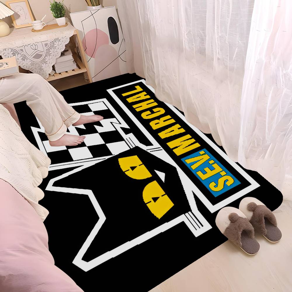 Sev Marchal Floor Mat Cheaper Anti-slip Modern Living Room Balcony Printed Bedside Mats