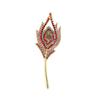 Alloy Peacocks Brooch Secure Fastening Design Beautiful Clothing Accessory Alloy Texture Suitable for Special Occasions