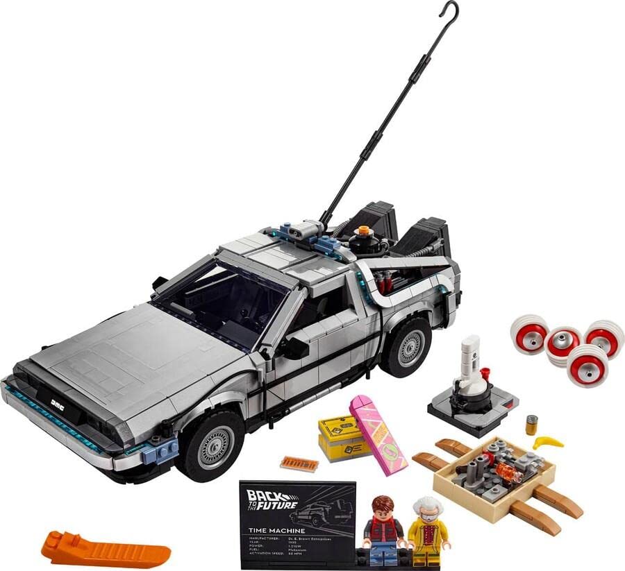 LEGO 18 лет Назад в будущее Delorean 10300 Официальный дистрибьютор внутри страны (LEGO) ~ DMC-12