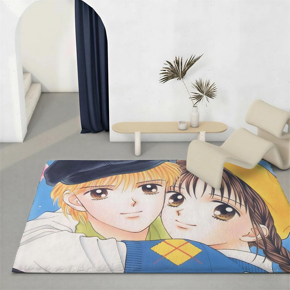 Classic Anime K-Kodomo no OmochaS Floor Mat Eco-Friendly Flannel Doormat Non-Slip Odorless Soft Short Plush Indoor Floor Rug