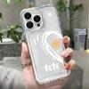 Чехол для телефона с рисунком милого кота для iPhone 13, чехол для iPhone 11, 14, 15 Pro 12 Pro Max X XR XS Max 7 8 Plus SE, силиконовый чехол-бампер