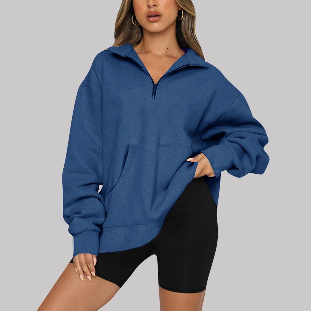 DAFIFY Женская мода, повседневный однотонный принт, осень-зима, свитера с длинным рукавом и v-образным вырезом