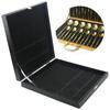 Tableware Box For Dinnerware Set Antioxidative Wooden Gift Box Cutlery Collection Case Gold Black Silver Storage Box