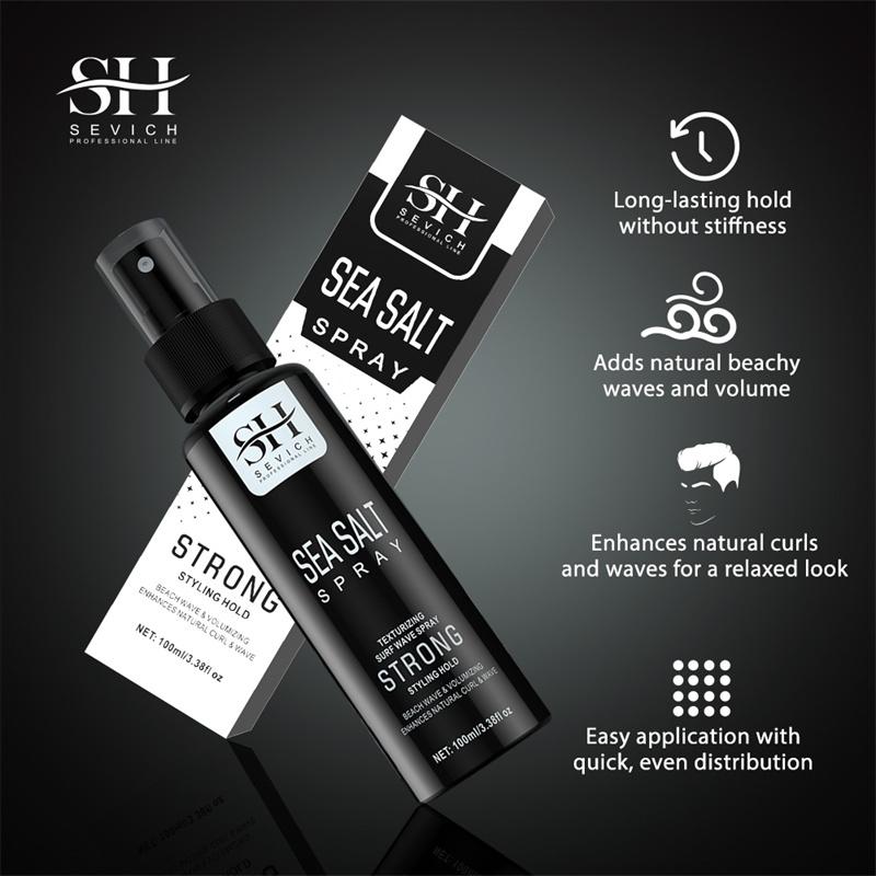 Natural Sea Salt Spray For Men Hair Volume Powder Sea Salt Hair Mist Spray Long Lasting Hold Hair Styling Spray Christmas Gifts