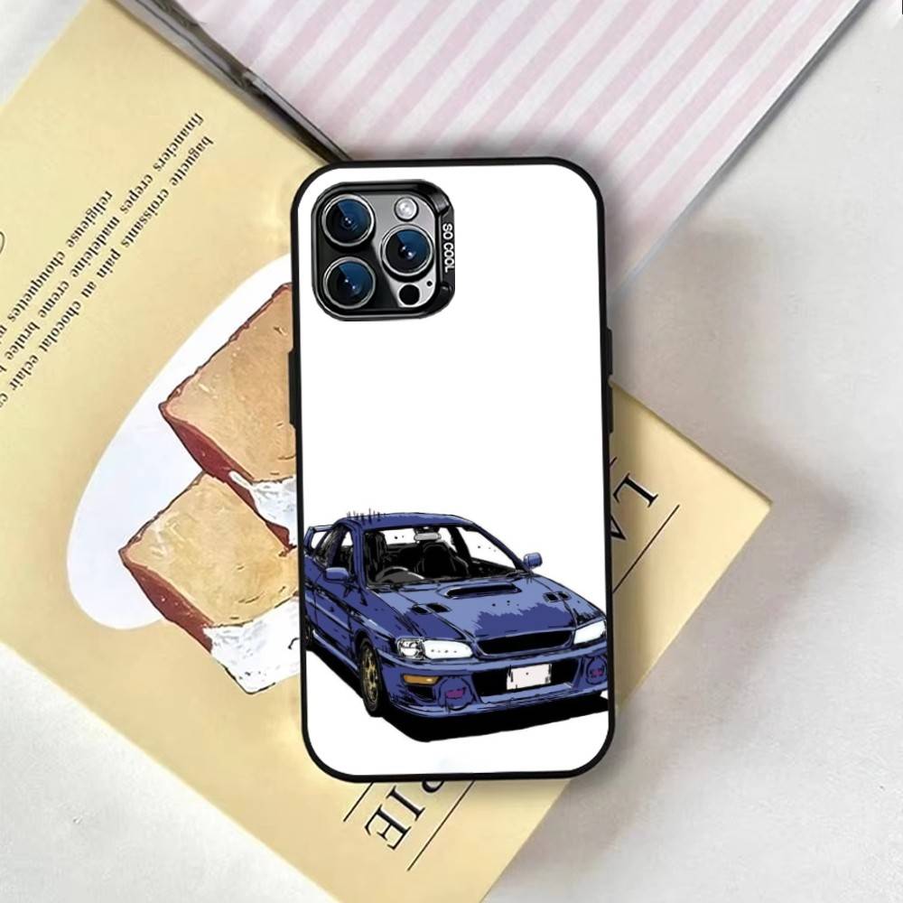 Чехол для телефона со спортивным автомобилем JDM Tokyo Drift Для iPhone 17,16,15,14,13,12,11 Plus,Pro Max,XS,Цветной Посеребренный Внутренний Чехол