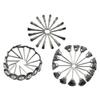 15Pcs Wire Wheel Brush Wear-Resistant High Hardness Pen/Flat/Bowl Shape Steel Wire Wheel Brush Home Use