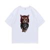 Футболка с принтом Playboi Carti Kitty Мужская Винтажная из чистого хлопка Смешная Унисекс Модная Повседневная Футболка Унисекс Оверсайз Хип-хоп Футболки