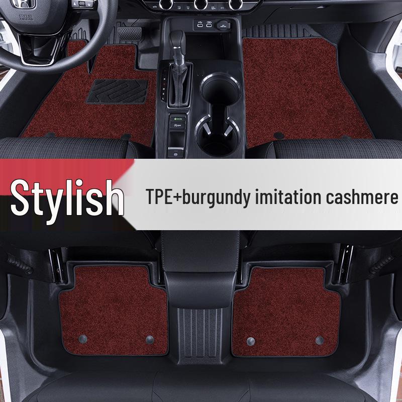 2022 Honda Integra Full Coverage TPE Floor Mats - Custom Fit & Decorative