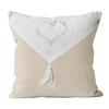 Cushion In Pure Washed Cotton 40x40 Cm ELENA, by Soleil d'Ocre