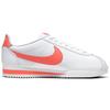 Nike Классические Cortez Кожаные Бело-Розовые Женские 807471-115