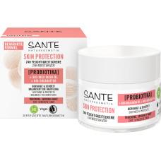 БИО-Крем Skin Protect для сухой и чувствительной кожи лица 24г Защита и Увлажнение с Инка Инчи и пробиотиками 50 мл