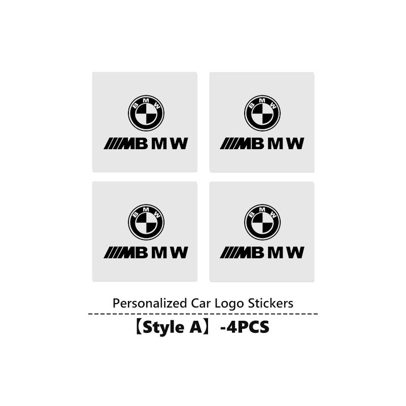HVHE9 Car Logo Sticker Crystal Auto Stickers Fuel Tank Decor Accessories For BMW M3 M5 E36 E39 E46 E60 E61 E64 E70 E71 E80 E85 E87 E90
