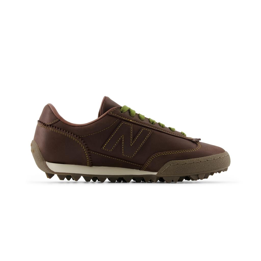 New Balance Gator Run Кожаные Ретро Модные Простые Удобные Повседневные Обувь Кроссовки Унисекс Темно-Коричневые UGTRS5HP