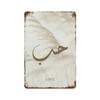 Mfoever Islamic Beige Landscape Art Posters Prints Mosque Morocco Wall Metal Signs Bohemia Picture for Living Room Coffee Bar