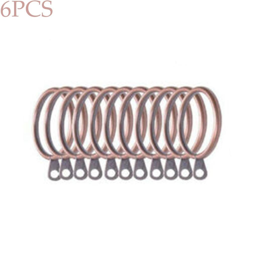 Металлические Бесшумные Сверхпрочные Кольца-крючки для Штор Римские Кольца для Карнизов