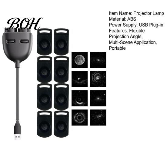 Immersive Universe Projector for Living Room Car Starry Sky Light, Portable USB Night Atmosphere Projection Lamp Parties Ceiling Lights Bedroom Party